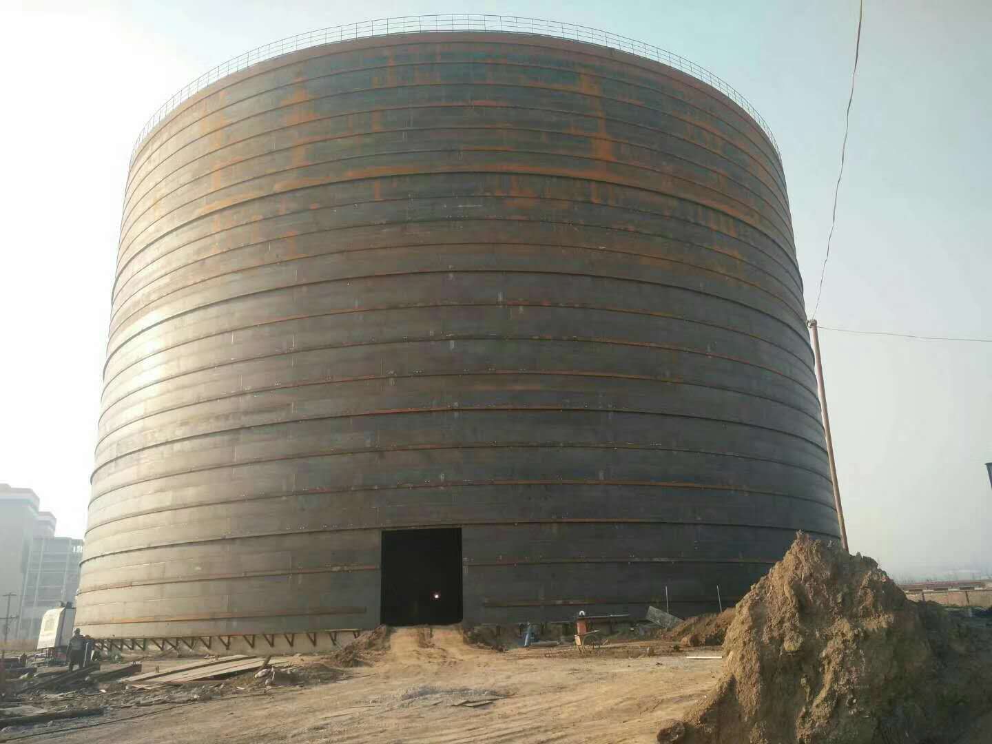 东英镇承建大型钢板库的好处及原理