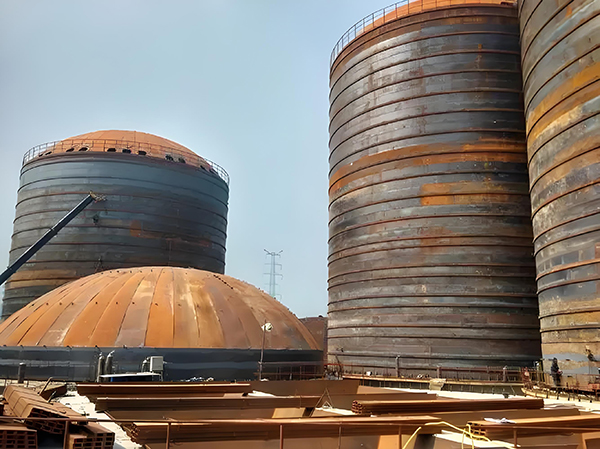 东英镇焦粉钢板仓